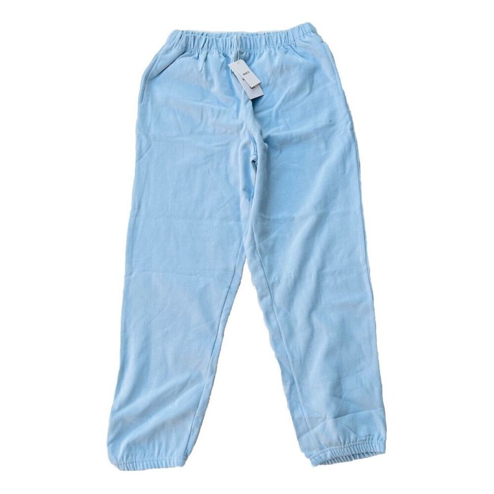 RVCA Sweat Pants Womens Medium Blue PTC Casual Pants NWT